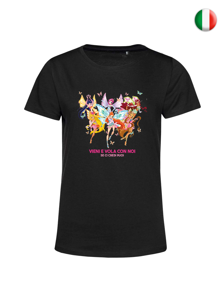 Say it in your language! T-shirt nera