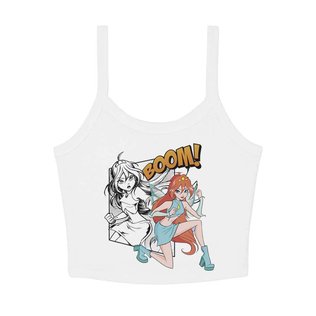 Bloom ComiX pop Strap Top