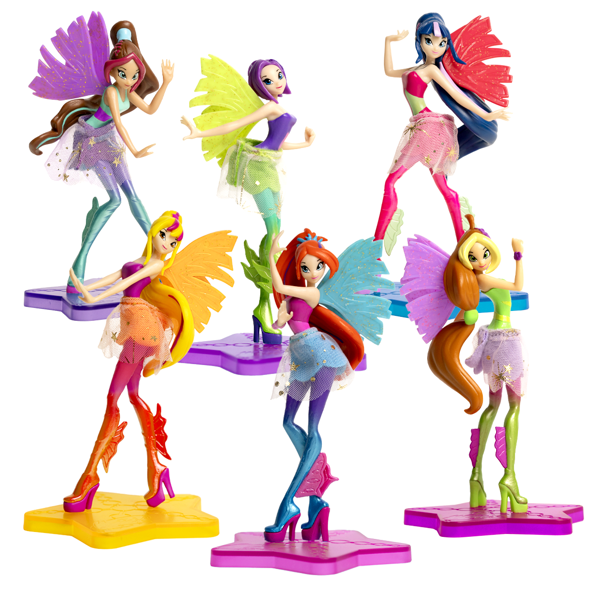 WINX SIRENIX - FIGURE COLLECTION (6 Characters) | Winx Club