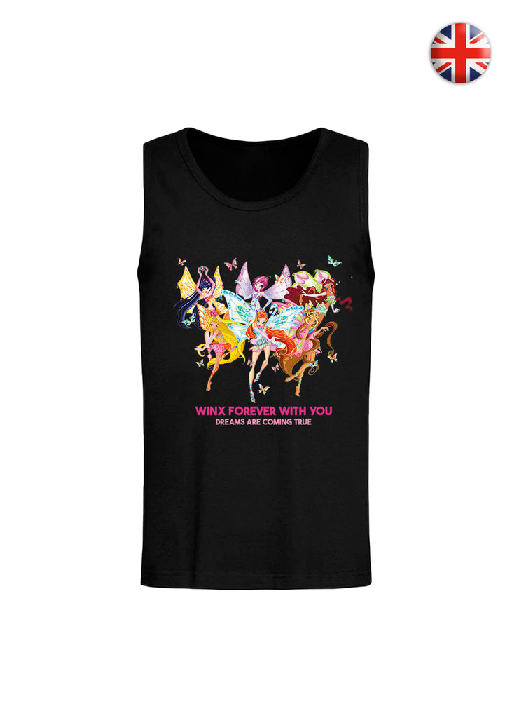Say it in your language! Black Tank Top
