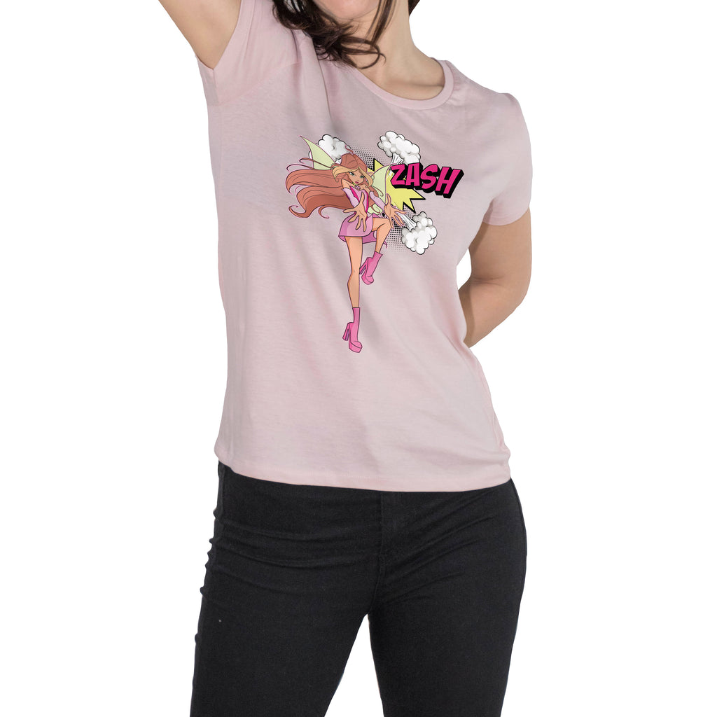 Flora ComiX pop T-shirt