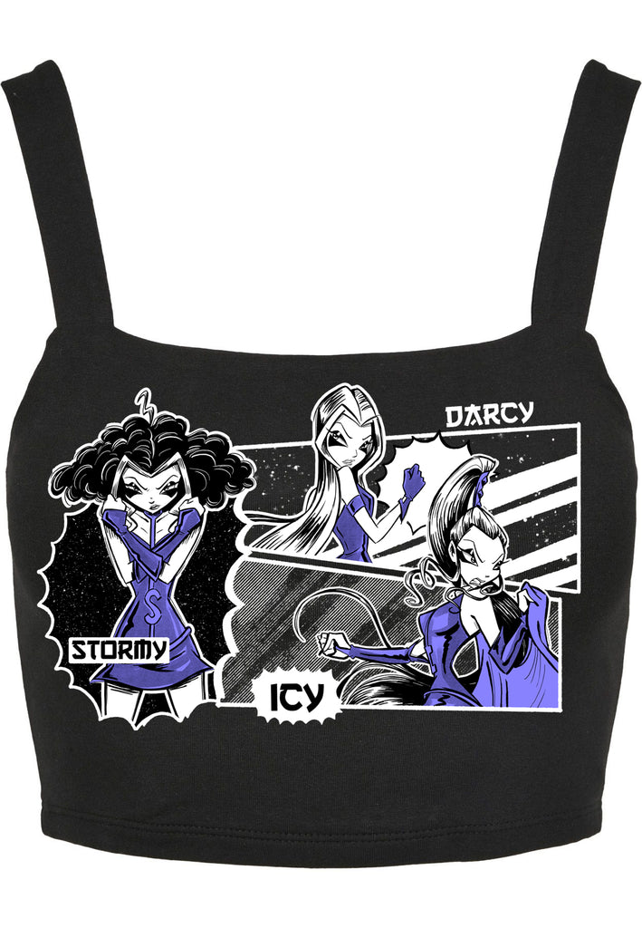 Beware of Witches! Classy Cropped Top