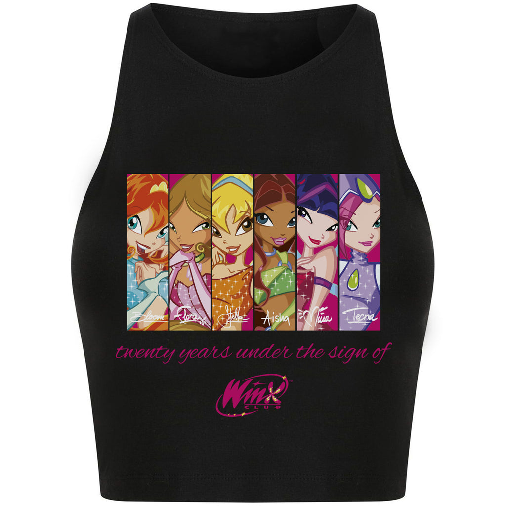 Twenty Years under the sign of Winx! Cropped Top