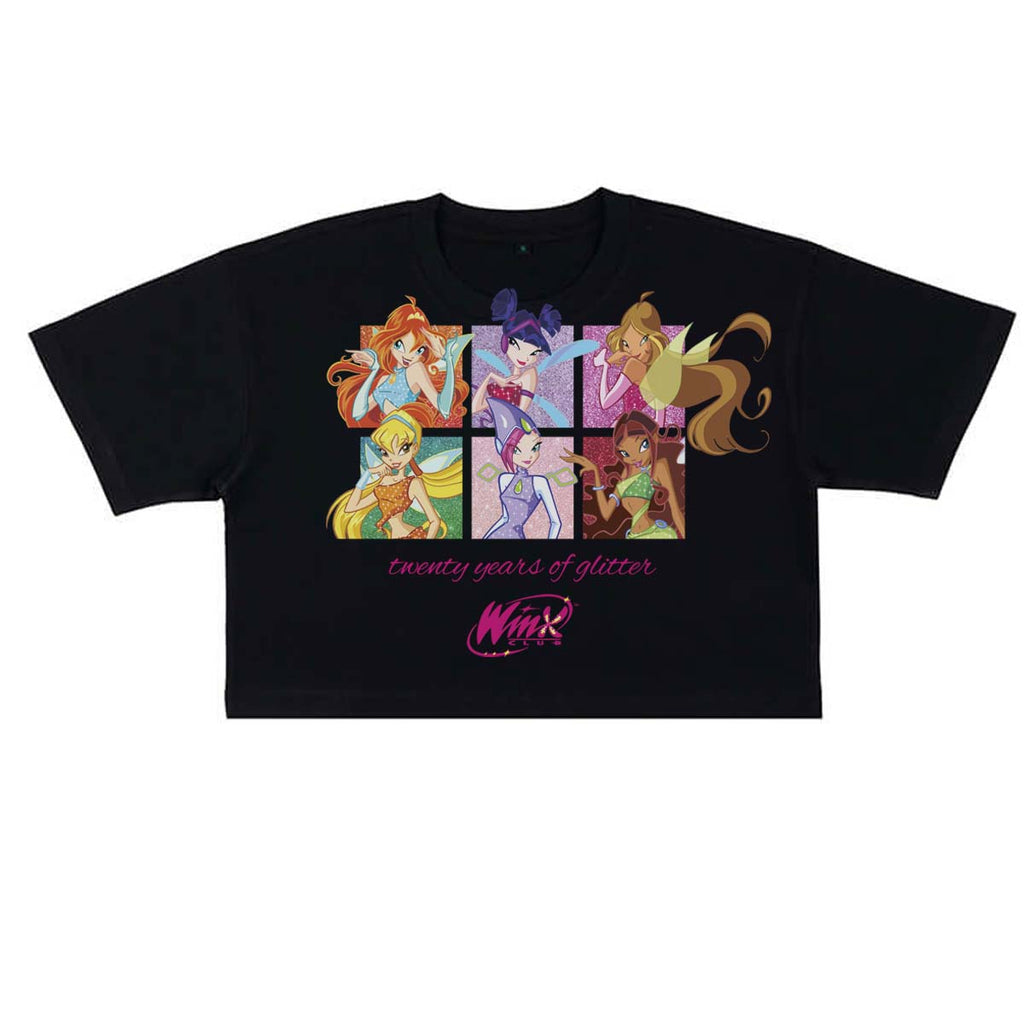 Twenty Years of Glitter Crop T-shirt