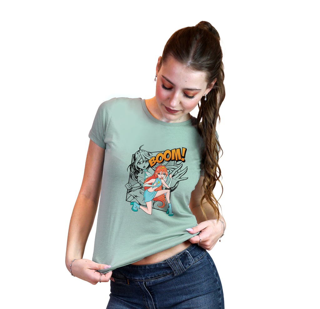 Bloom ComiX pop T-shirt