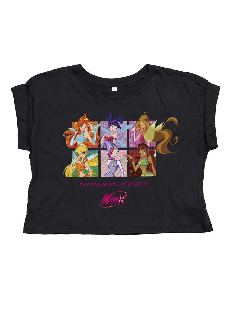 Twenty Years of Glitter Crop T-shirt