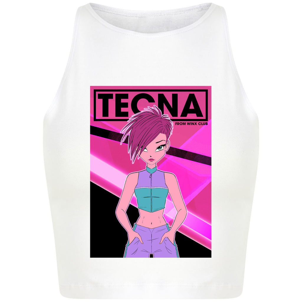 Tecna Psychedelic Cropped Top