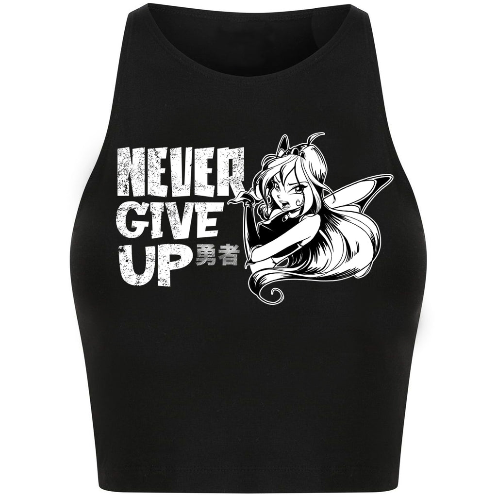 Never give up, Bloom Cropped Top